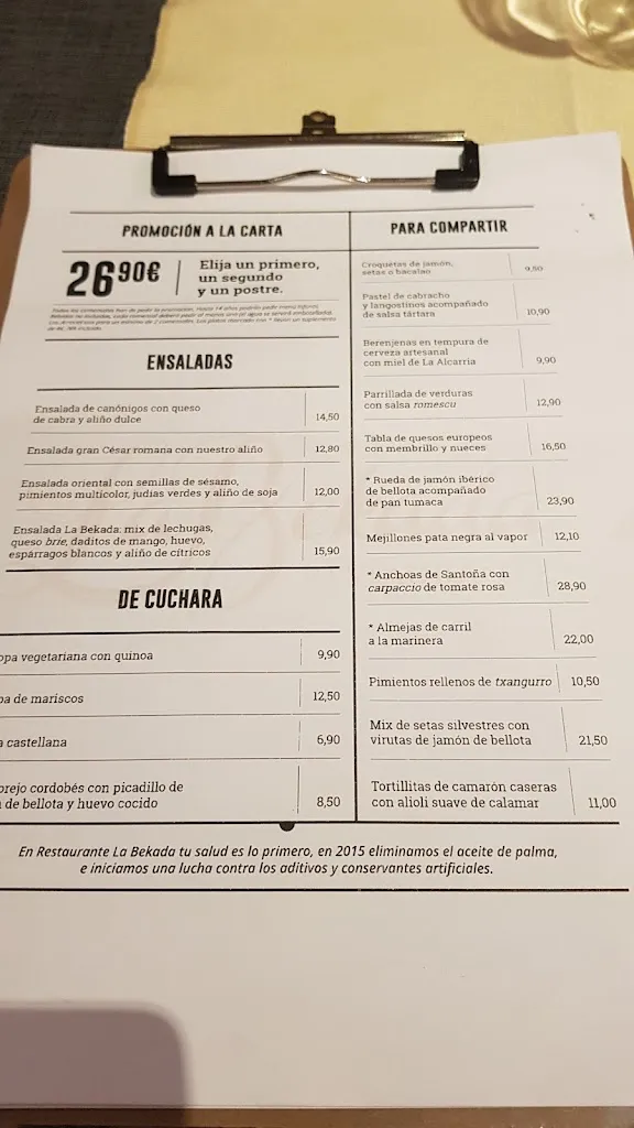 Menu_Restaurante La Bekada_Osuna_image_2