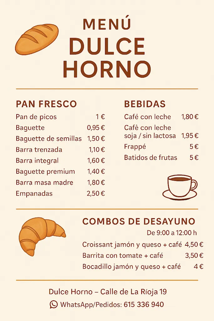 Menu_Dulce horno / Alameda de osuna_Osuna_image_1