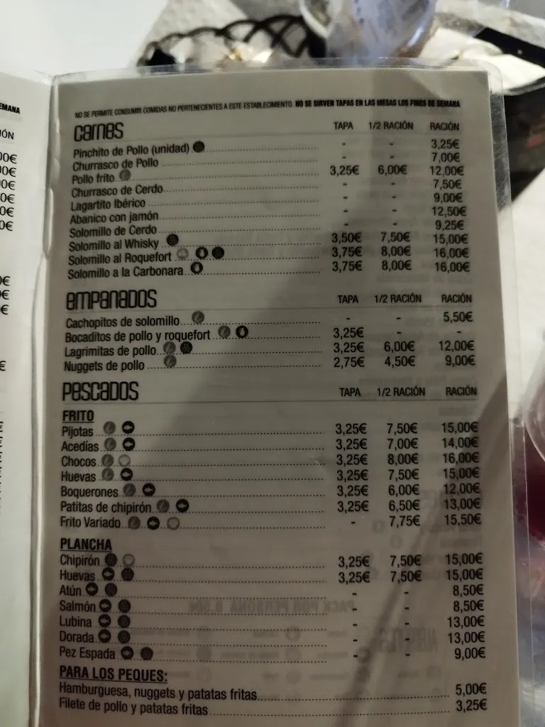 Menu_Bar La Escalerita_Palomares del Río_immagine_2