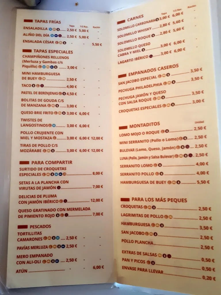 Menu_Bar Bulevar Luna_Palomares del Río_image_3