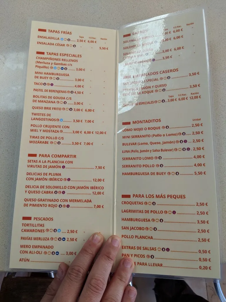 Menu_Bar Bulevar Luna_Palomares del Río_image_4