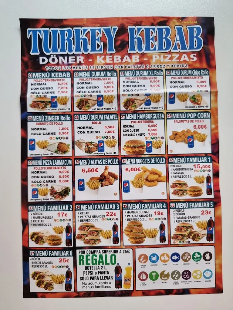 Menu_Turkey kebab _Palomares del Río_image_4