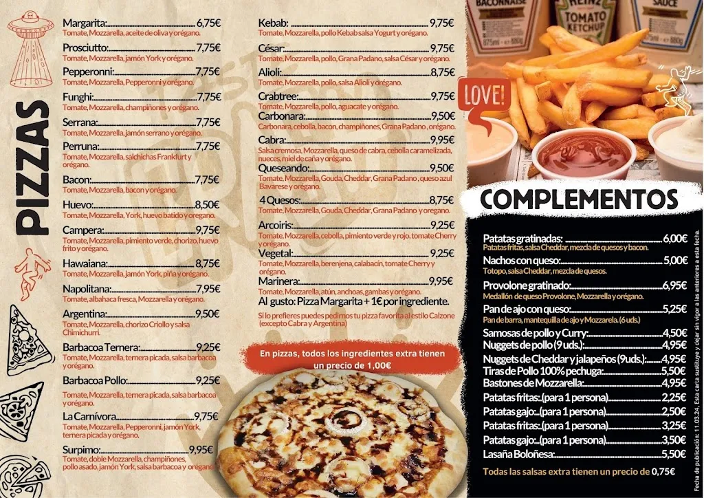 Menu_La Pizzeria a domicilio de Palomares_Palomares del Río_image_1