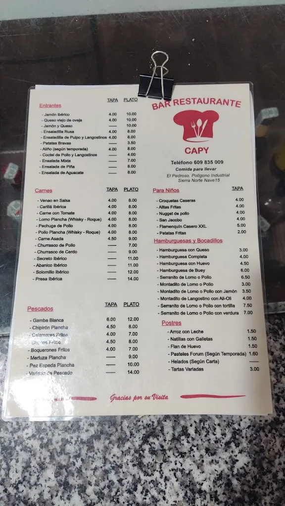 Menu_Restaurante Capy_Pedroso El_image_1
