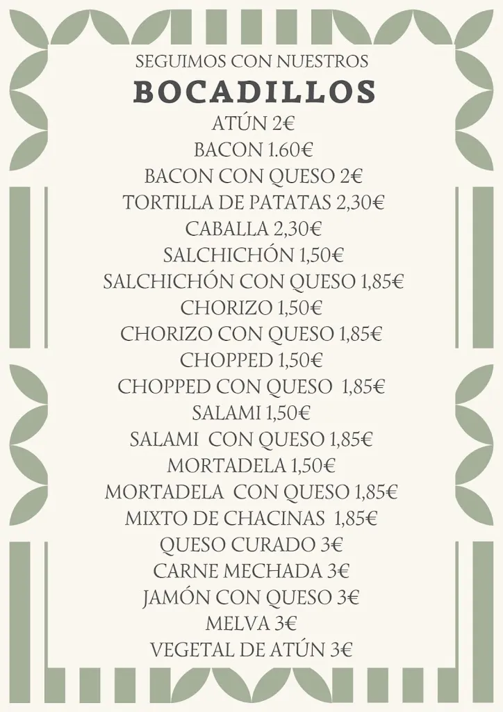 Menu_Bar cafetería Los Ratones_Pruna_image_1