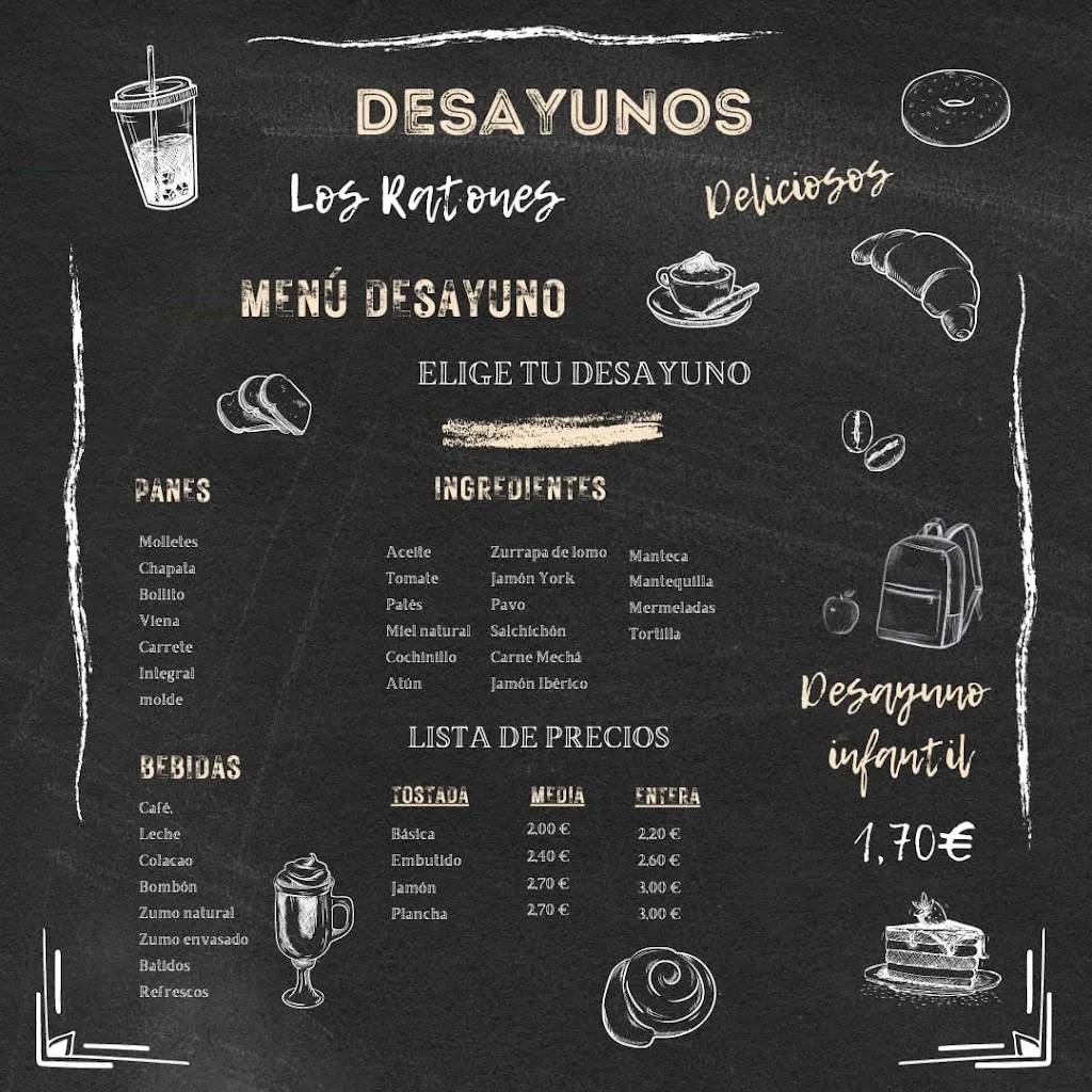 Menu_Bar cafetería Los Ratones_Pruna_image_2