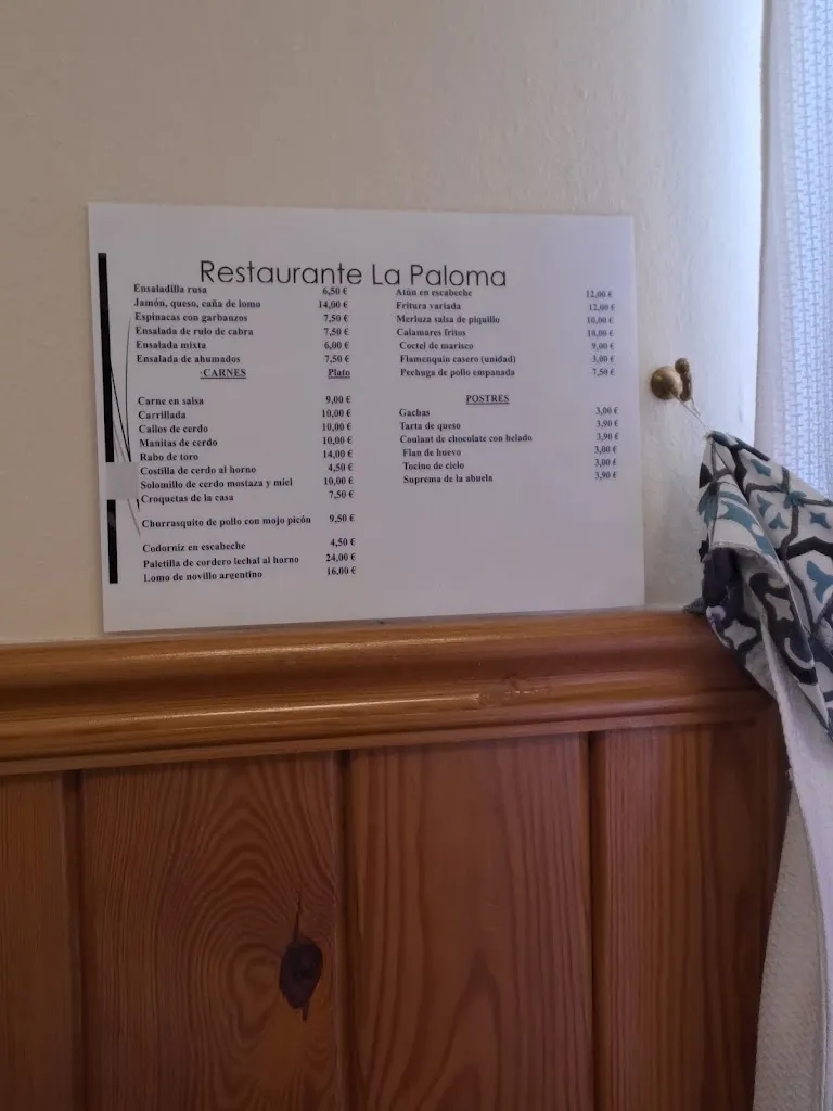 Menu_Restaurante La Paloma_Puebla de Cazalla La_image_4