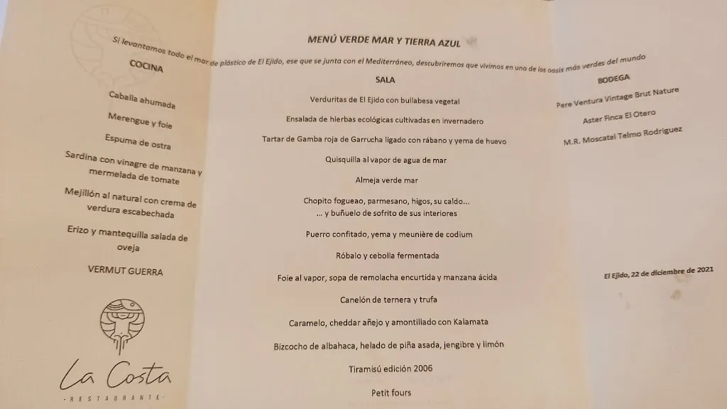 Menü_La Costa_Dalías_Bild_1