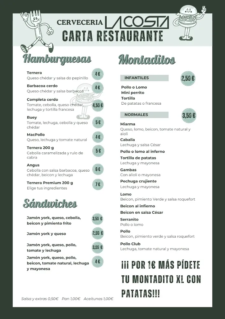 Menu_Cervecería LaCosta_Puebla de Cazalla La_immagine_4