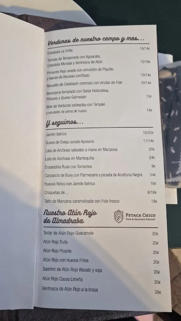 Menu_Gastroterraza La orilla_Dalías_image_1