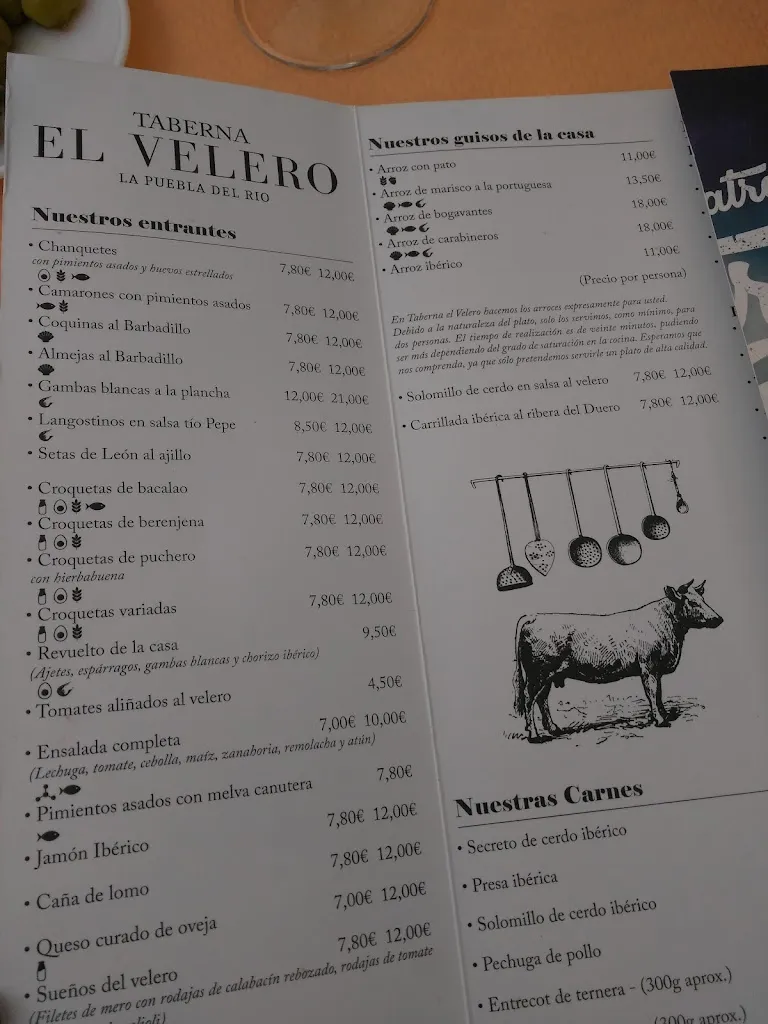 Menu_Taberna El Velero_Puebla del Río La_image_2