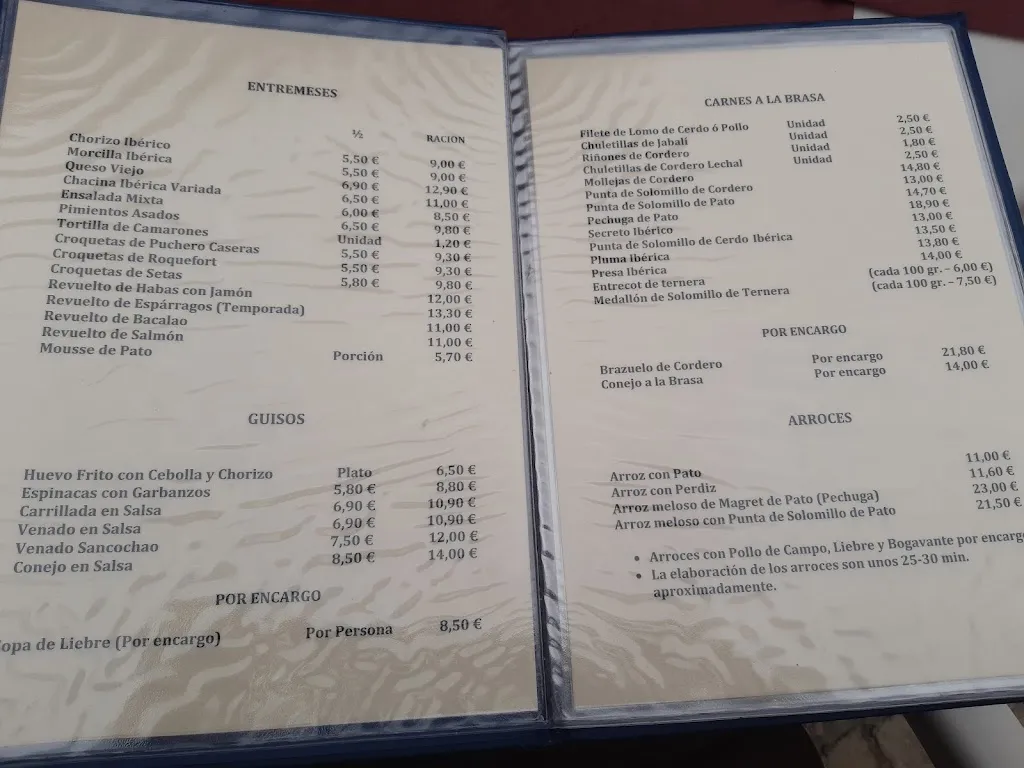 Menu_Casa Manuel Manriqueño_Puebla del Río La_image_2