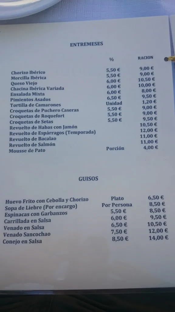 Menu_Casa Manuel Manriqueño_Puebla del Río La_image_3