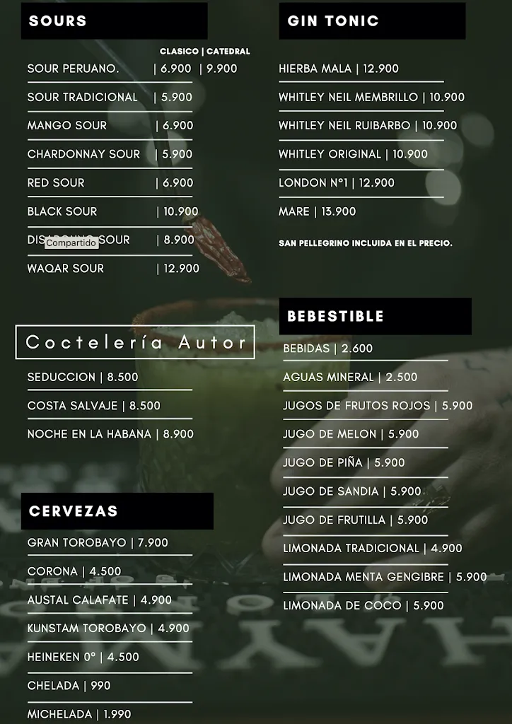 Menu_Restaurant Talacanta y su dulce finca_Peñaflor_image_1