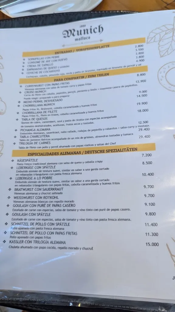 Menu_Munich Malloco_Peñaflor_immagine_3