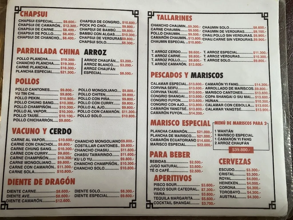 Menu_Restaurant Yi Fang_Peñaflor_image_1