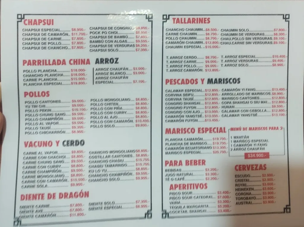 Menu_Restaurant Yi Fang_Peñaflor_image_4