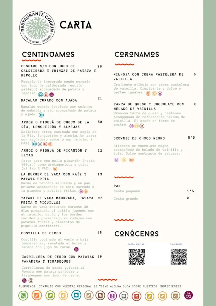 Menu_restaurante codium_quenxe_Corcubión_image_1