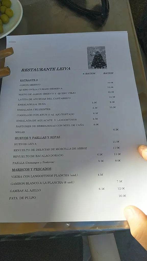 Menu_RESTAURANTE LEIVA_Roda de Andalucía La_image_4