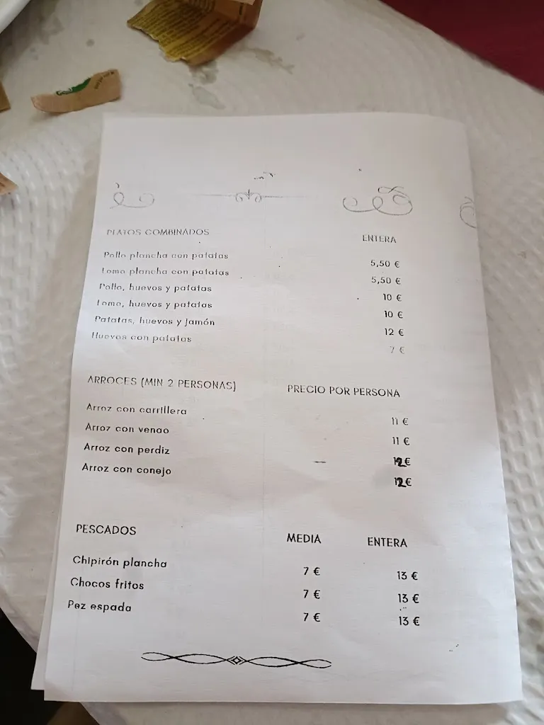 Menu_Bar Casa Paco_Ronquillo El_image_2