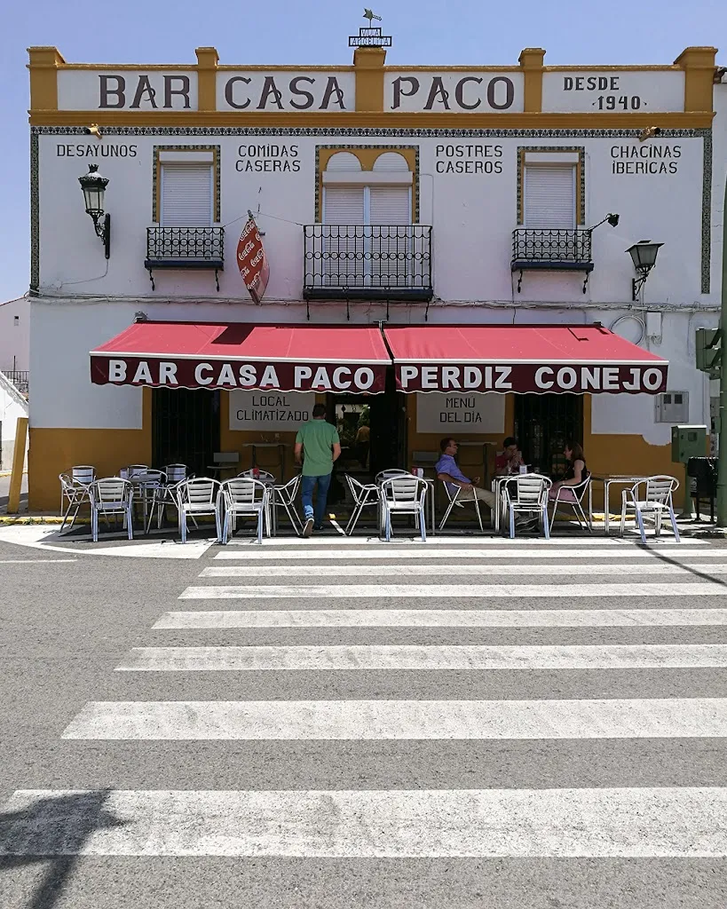 Bar Casa Paco restaurant in Ronquillo El