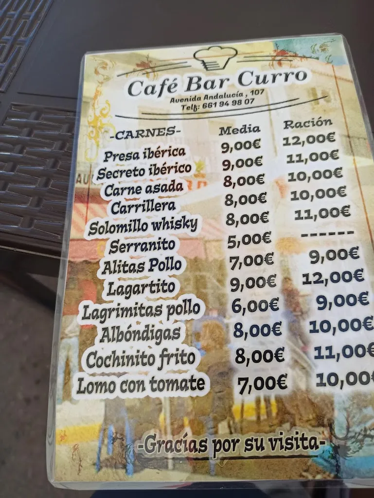 Menu_Bar Restaurante CURRO_Ronquillo El_image_2
