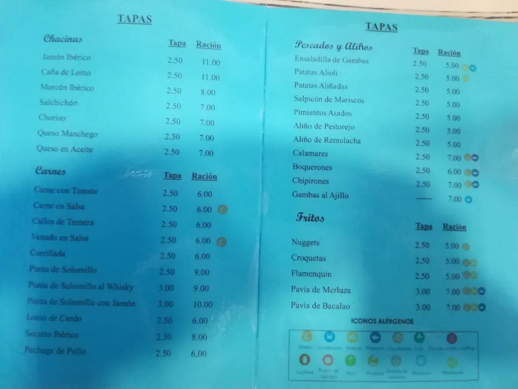 Menu_Lo Nuestro_Ronquillo El_image_2