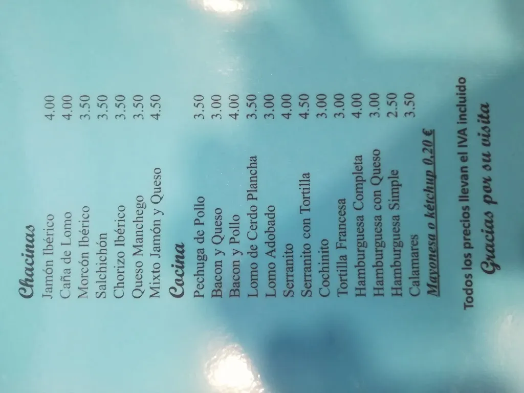 Menu_Lo Nuestro_Ronquillo El_image_3