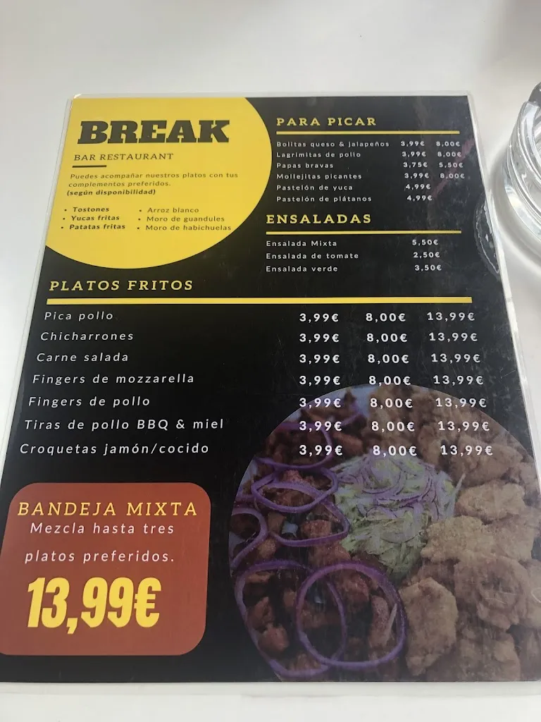 Menu_Break GastroBar_San Juan de Aznalfarache_image_2