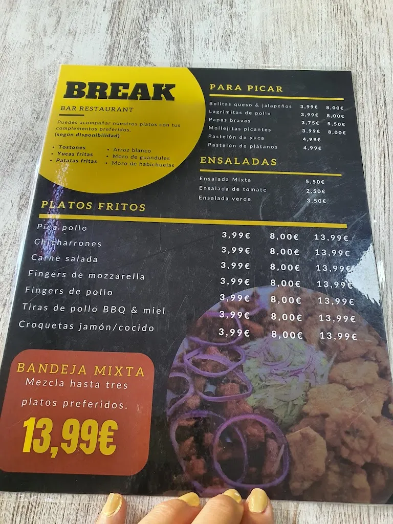 Menu_Break GastroBar_San Juan de Aznalfarache_image_3