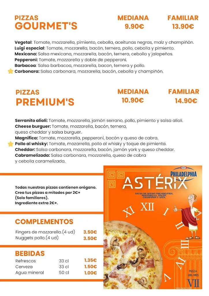 Menu_Luigipizza San Juan de Aznalfarache_San Juan de Aznalfarache_image_1