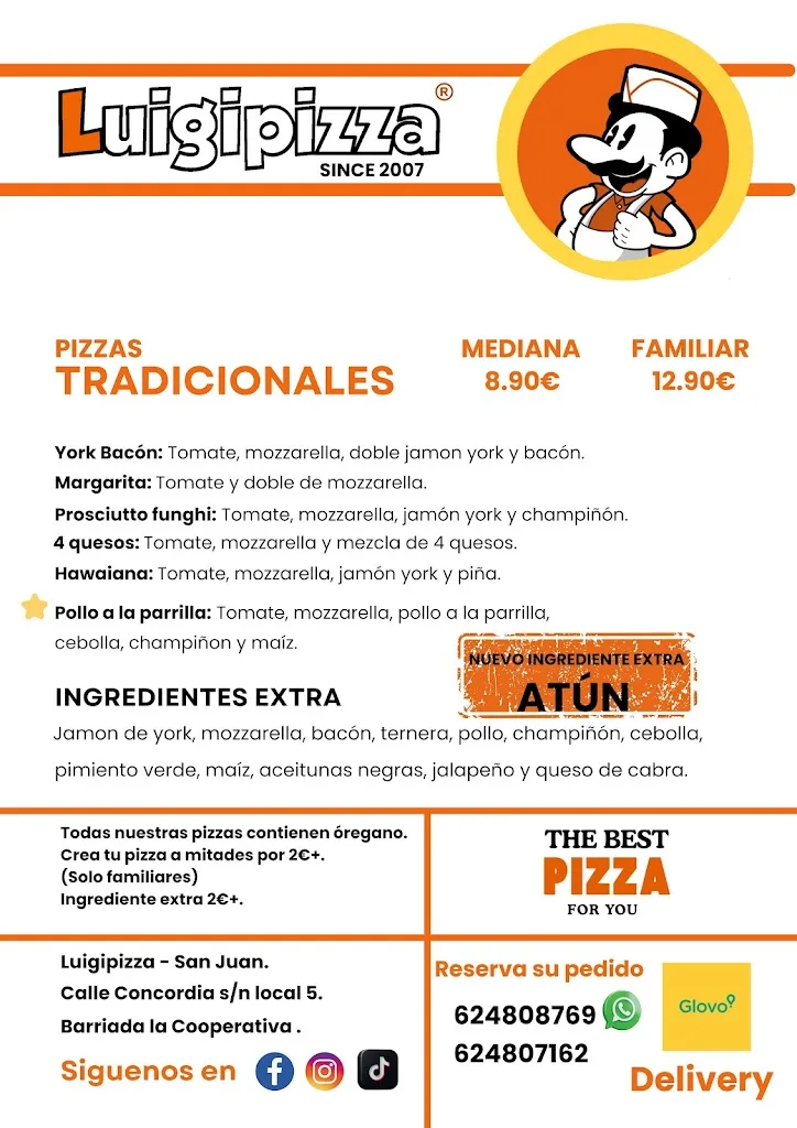 Menu_Luigipizza San Juan de Aznalfarache_San Juan de Aznalfarache_image_2