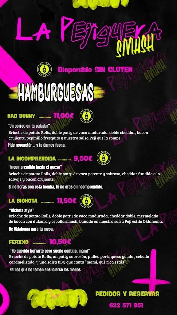 Menu_La Pejiguera Smash_Sanlúcar la Mayor_image_1