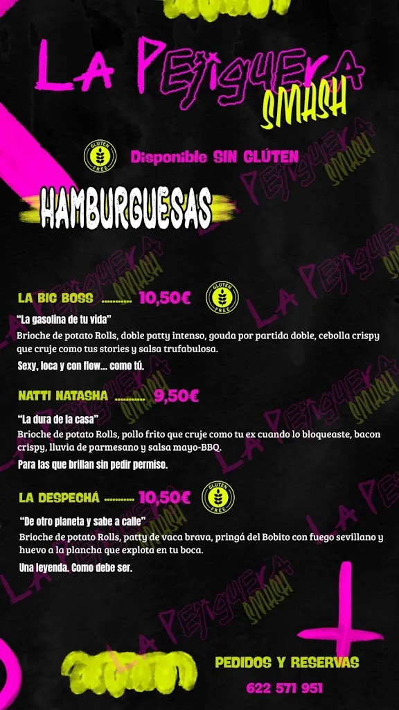 Menu_La Pejiguera Smash_Sanlúcar la Mayor_image_2