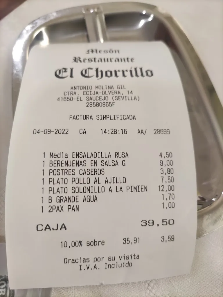 marc van der vaart_Restaurante El Chorrillo_Saucejo El_review