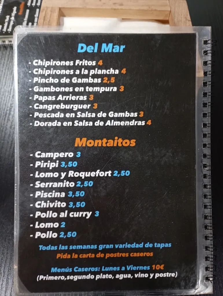 Menu_Café - Bar La Piscina_Saucejo El_image_1