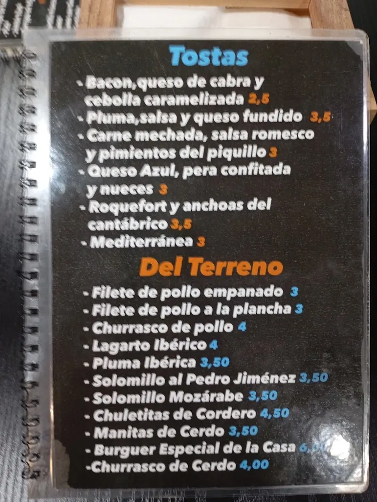 Menu_Café - Bar La Piscina_Saucejo El_image_2