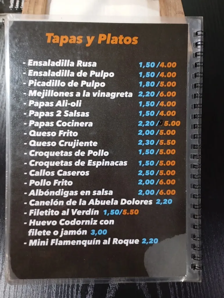 Menu_Café - Bar La Piscina_Saucejo El_image_4