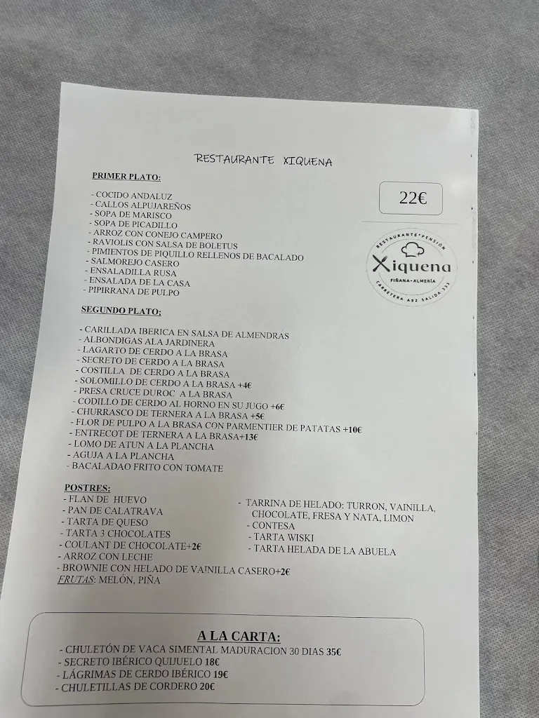 la oli_Hotel Pensión Xiquena_Fiñana_review