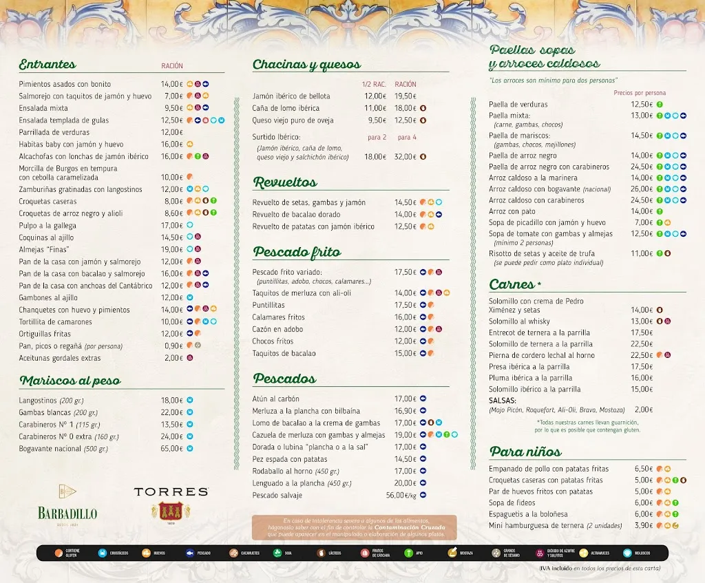 Menu_Arrocería La Caseta De Antonio_Santiponce_image_1