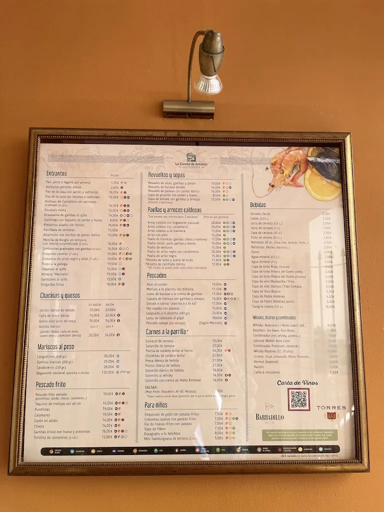 Menu_Arrocería La Caseta De Antonio_Santiponce_image_2