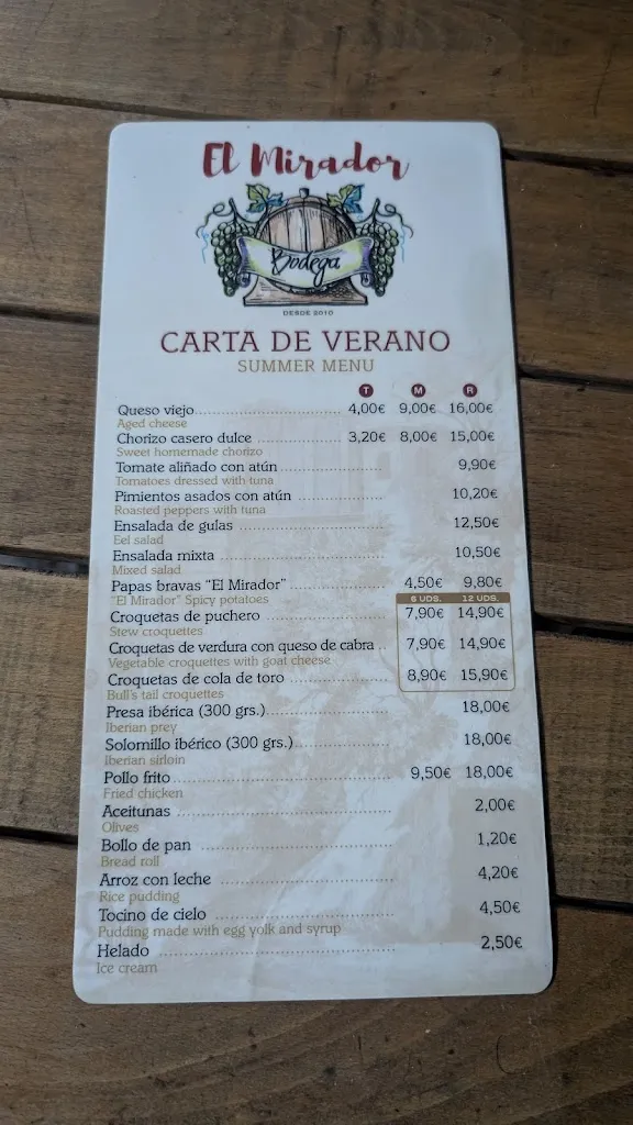 Menu_El Mirador_Santiponce_image_2