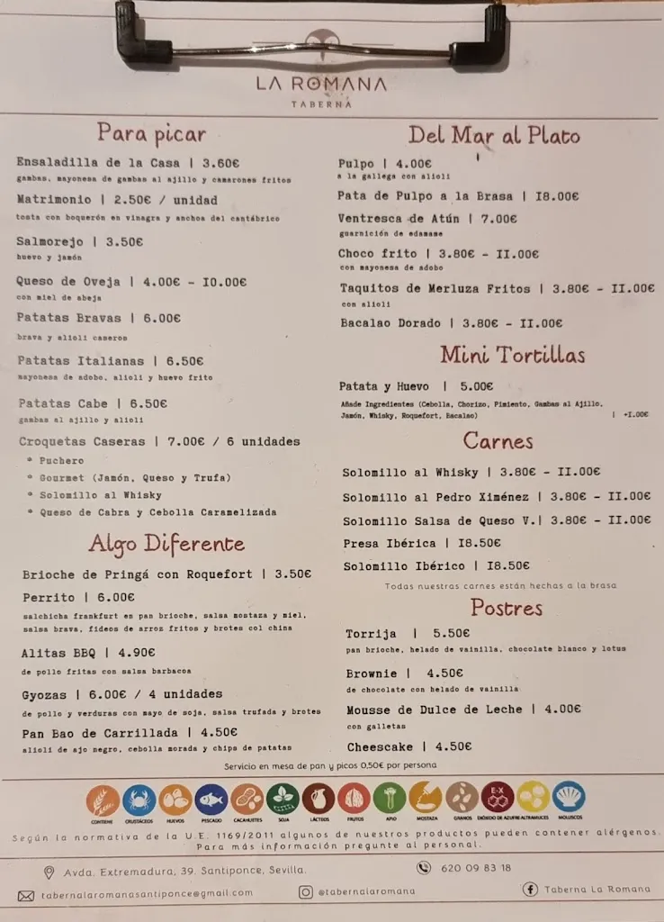 Menu_Taberna La Romana_Santiponce_image_1