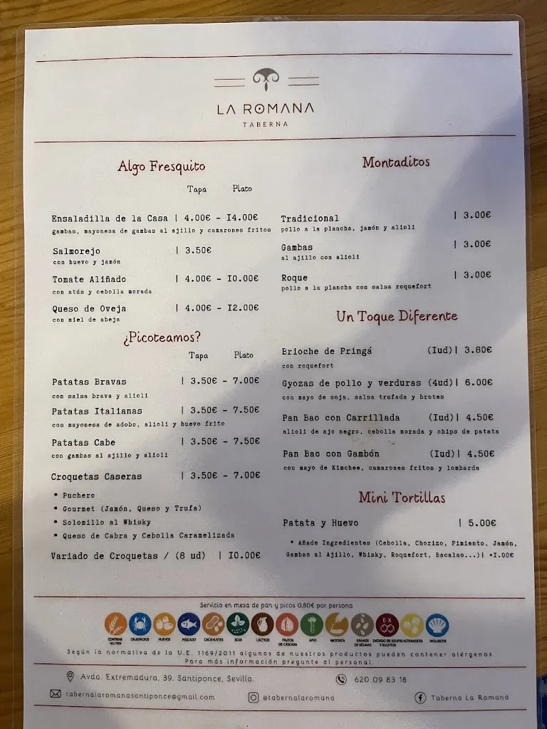 Menu_Taberna La Romana_Santiponce_image_4