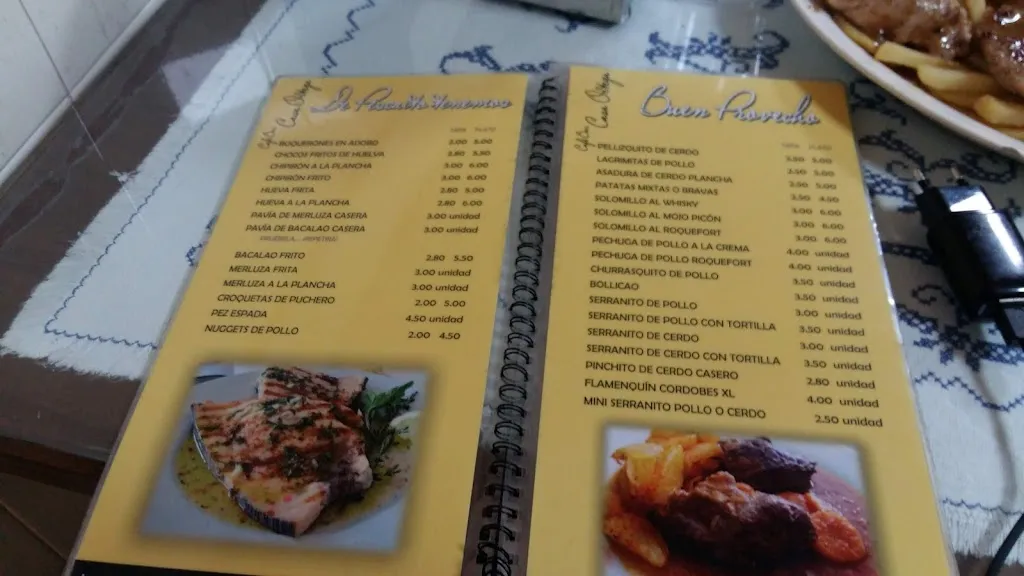 Menu_Bar Casa Ortega_Santiponce_image_2