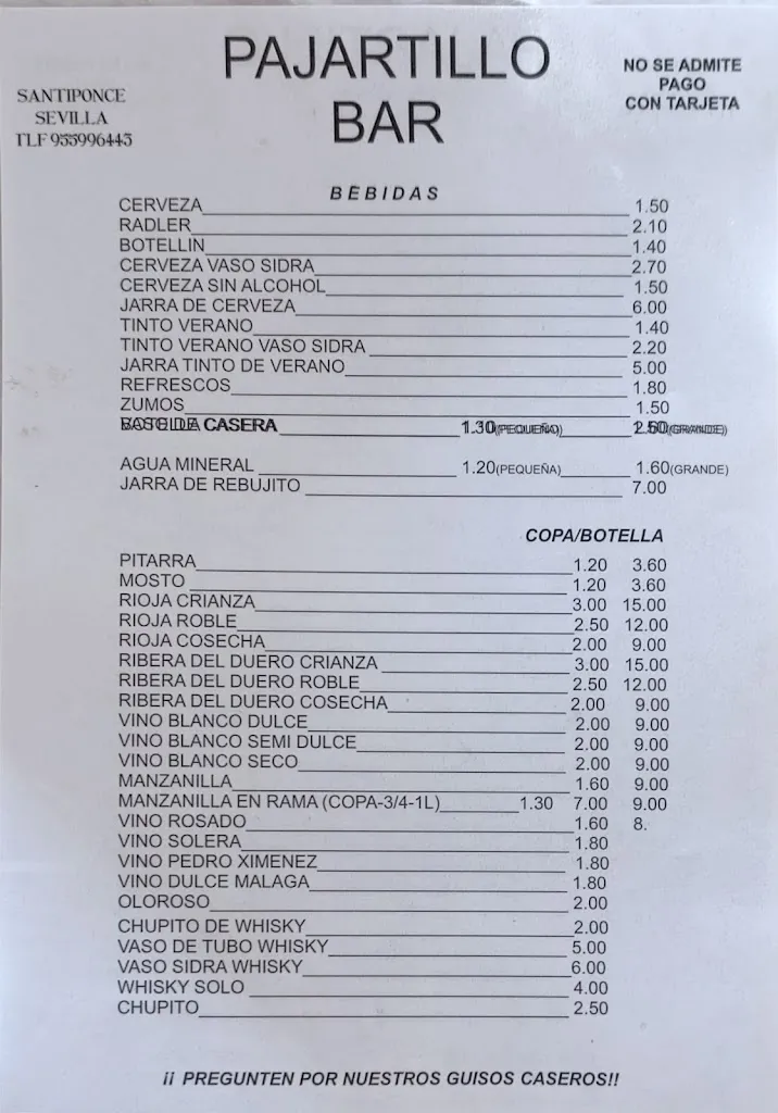 Menu_Pajartillo Bar_Santiponce_image_1