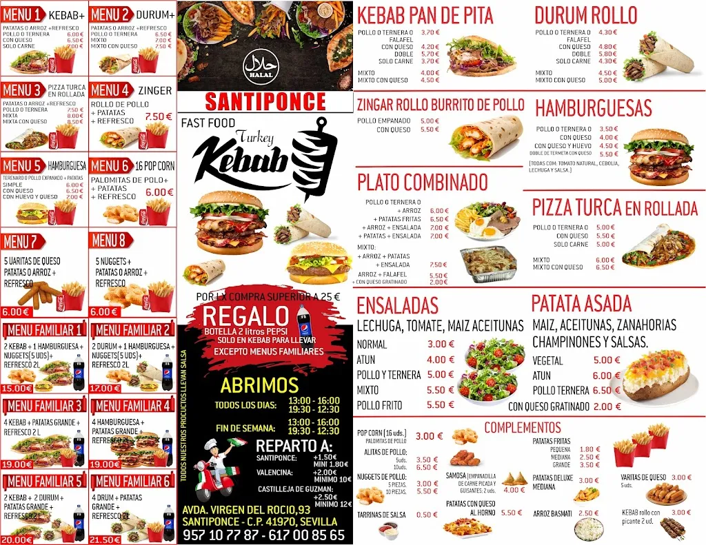 Menu_Turkey kebab santiponce_Santiponce_image_3