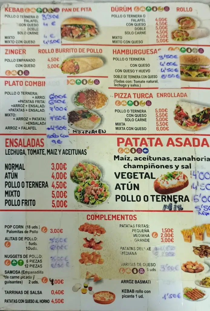 Menu_Turkey kebab santiponce_Santiponce_image_4