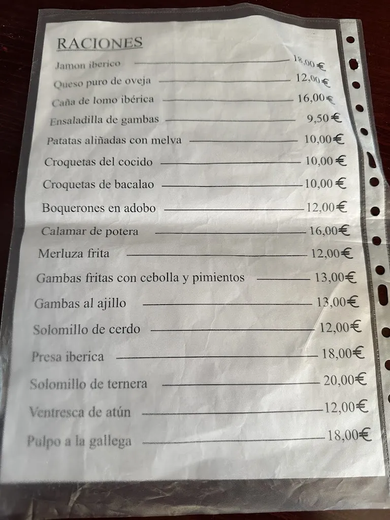 Menu_Restaurante El zorro_Tocina_image_1