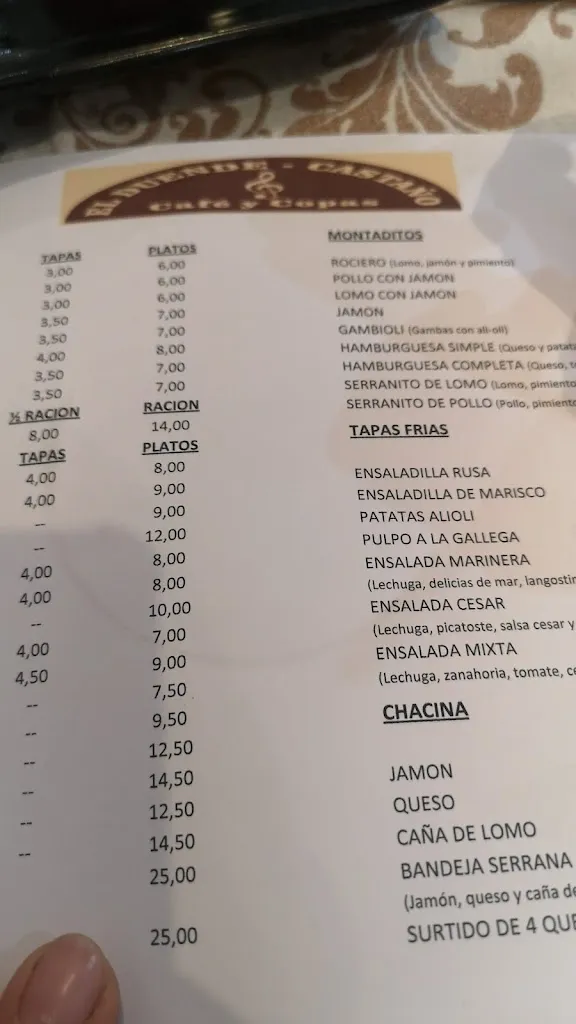Menu_Tapas y Copas 